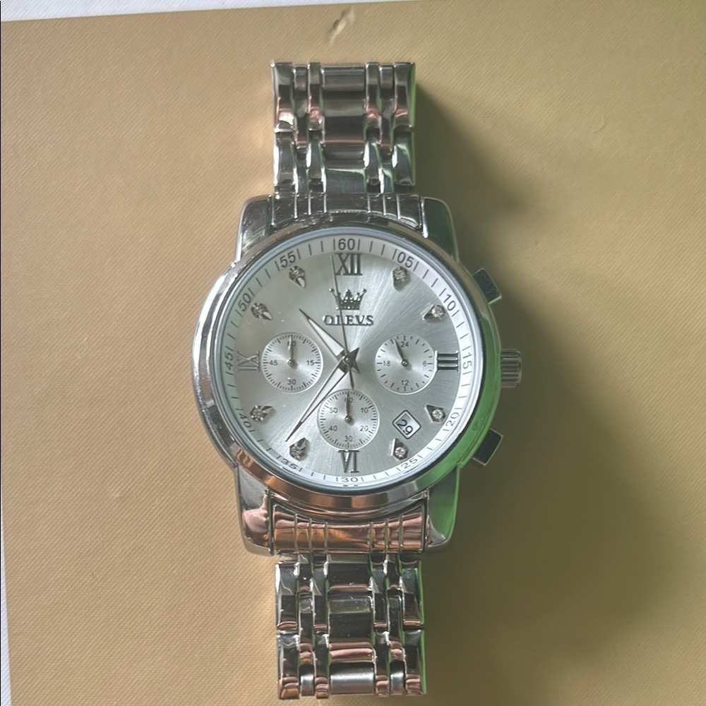 Silver Men's Watch
